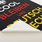 Cool Bleiben und Deutsch Sprechen シェルパブランケット (3/4)