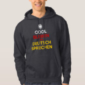 Cool Bleiben und Deutsch Sprechen パーカ (正面)