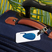 Cool Blue Computer Mouse Tech ラゲッジタグ