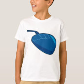 Cool Blue Computer Mouse Tech Tシャツ (正面)