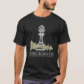 Cool Board Game Tees  Checkmate Chess Tシャツ (正面)