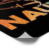 Cool Boating For Men Women Feeling Nauti Boat Capt ポスター (角)