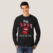 Cool Body Piercing Saved My Soul Tattoo Artists Tシャツ (正面フル)