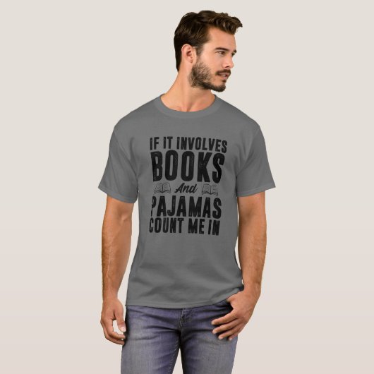 Cool Book Reader For Men Women Bookworm Nerd Books Tシャツ (正面フル)