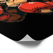 Cool Boxing Monkey Costume ポスター (角)