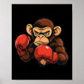 Cool Boxing Monkey Costume  ポスター (正面)