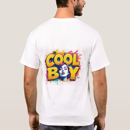 Cool Boy  Tシャツ (裏面)
