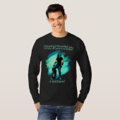 Cool Boy with Unicycle for Stuntman and unicycling Tシャツ (正面フル)