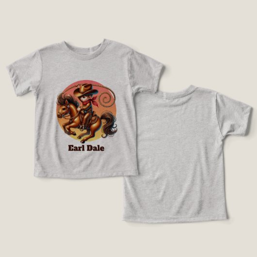 Cool boys cowboy customizable  (デザイン正面&裏面)