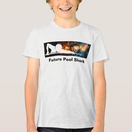 Cool Boys Future Pool Shark Billiards Tshirt トライブレンドTシャツ (正面)