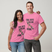 Cool Boys Wear Pink for Cancer Solidarity Tシャツ (ユニセックス)
