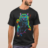 Cool British Shorthair Cat Tシャツ (正面)