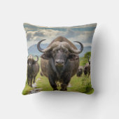 Cool Buffalo Pillow! クッション (裏面)