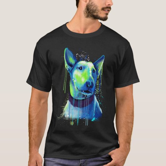 Cool Bull Terriers Painting Tシャツ (正面)