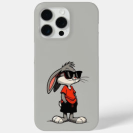 Cool Bunny Vibes:スタイリッシュなiPhone 15 Proケース iPhone 15 Pro Maxケース