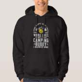 Cool Camping Buddies   For Men Women Funny Husband パーカ (正面)