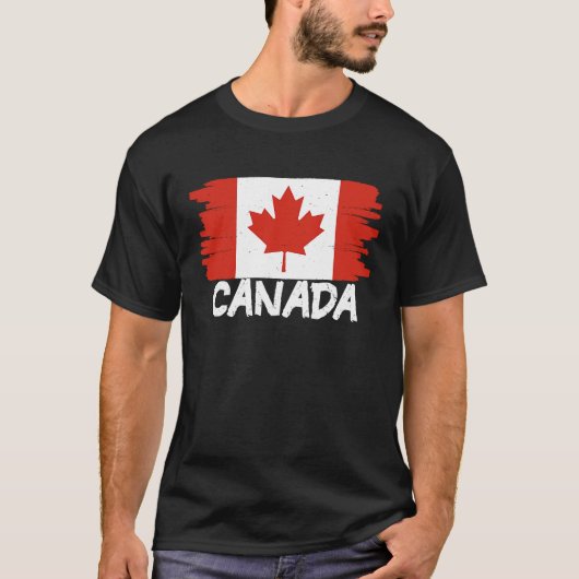 Cool Canada Flag Tシャツ (正面)