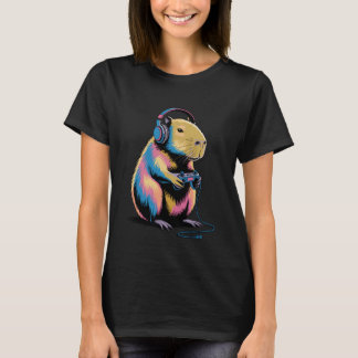 Cool Capybara Art for Men Women Kids Rodent Capyba Tシャツ