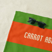 Cool Carrot Collection ビーチタオル (インサイチュ)