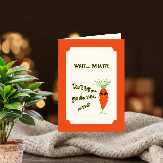 Cool Carrot Squad Collection Birthday カード