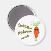 Cool Carrot Squad White マグネット (正面/裏面)