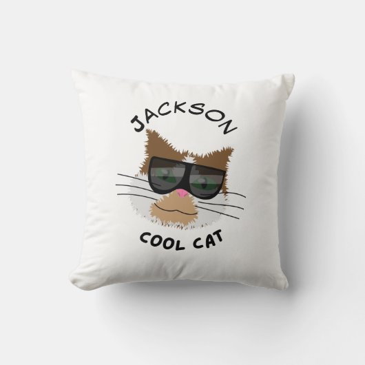 Cool Cat クッション (正面)