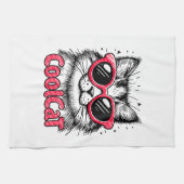 Cool Cat 1 キッチンタオル (横)