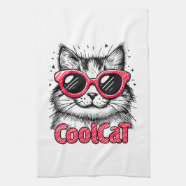 Cool Cat 1 キッチンタオル