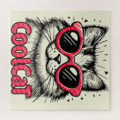 Cool Cat 1 ジグソーパズル (横)