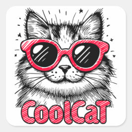 Cool Cat 1 スクエアシール