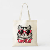 Cool Cat 1 トートバッグ (裏面)