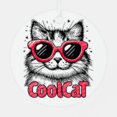 Cool Cat 1 メタルオーナメント (裏面)