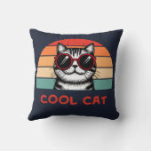 Cool cat 2 クッション (裏面)