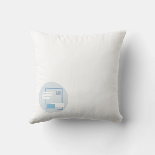 Cool Cat Blues クッション (裏面)