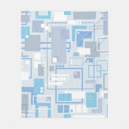 Cool Cat Blues フリースブランケット