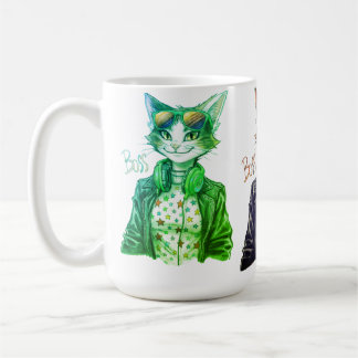 Cool Cat Boss – 面白い猫好きへのギフト コーヒーマグカップ