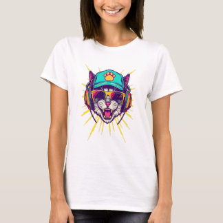 Cool Cat Graphic T-Shirt Tシャツ