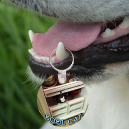 Cool Cat keychain キーホルダー