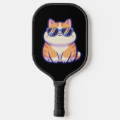 Cool Cat Pickleball Paddle – 遊び心あふれる力強さと ピックルボールラケット (裏面)
