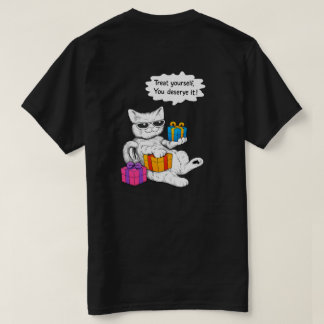 Cool Cat Self-Care Vibes Tシャツ