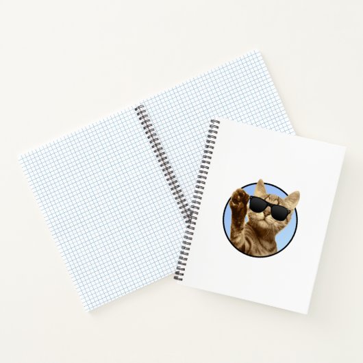 Cool Cat Spiral Notebook    ノートブック (内部)