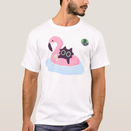 Cool Cat Summer - アラスカ・キャットカフェ Tシャツ