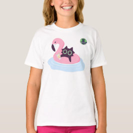 Cool Cat Summer - アラスカ・キャットカフェ Tシャツ