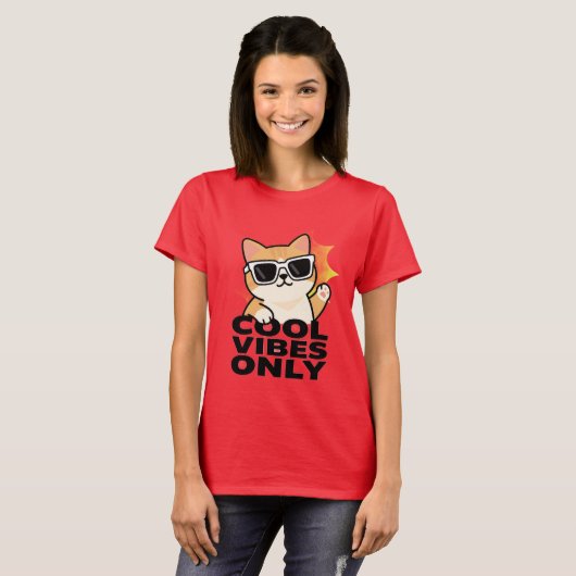 Cool Cat T-Shirt Tシャツ (正面フル)