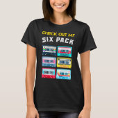 Cool Check Out My 6 Pack  Sarcastic Music Cool Des Tシャツ (正面)