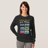 Cool Check Out My 6 Pack  Sarcastic Music Cool Des Tシャツ (正面フル)
