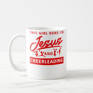 Cool Cheerleader Art For Women Girl Cheerleading J コーヒーマグカップ