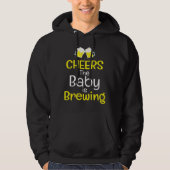 Cool Cheers Baby Is Brewing Beer Brewing Teachers パーカ (正面)