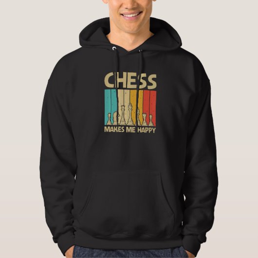 Cool Chess For Men Women Piece Chess Player Coach  パーカ (正面)