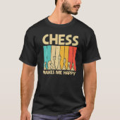 Cool Chess For Men Women Piece Chess Player Coach  Tシャツ (正面)